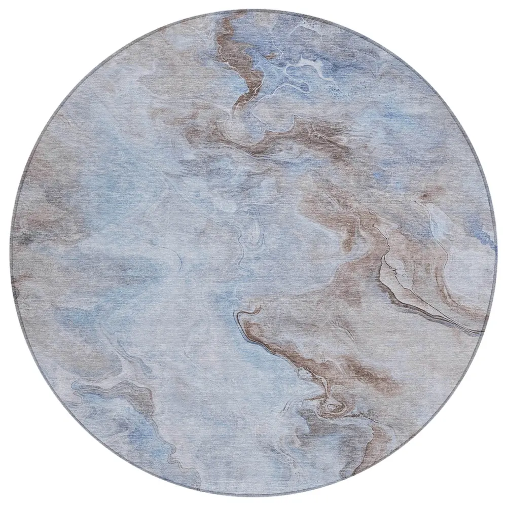 Chantille ACN1680 Blue 8' x 8' Rug