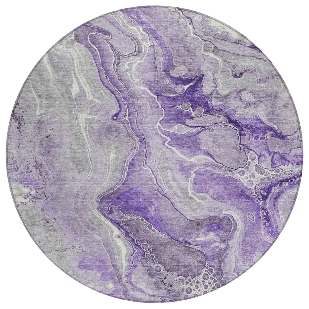 Chantille ACN1681 Purple 8' x 8' Rug