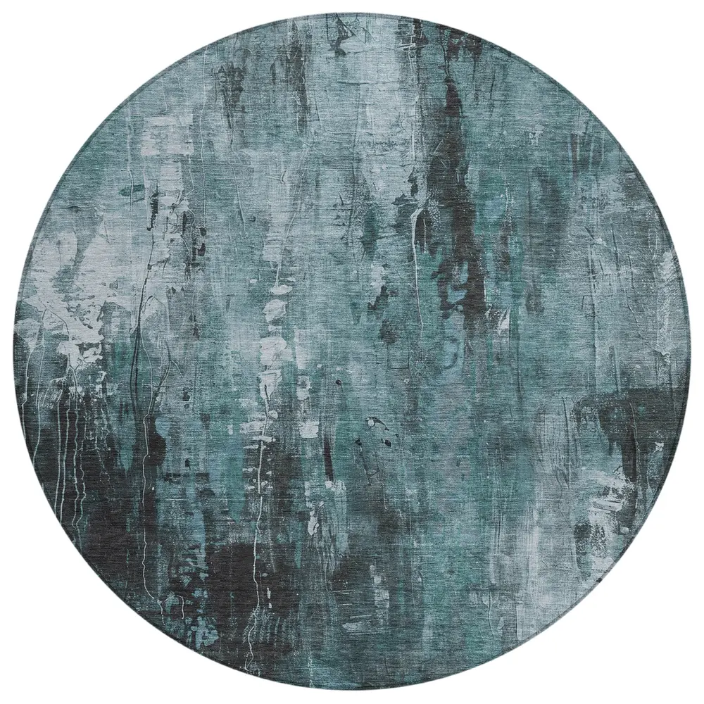 Chantille ACN1683 Teal 8' x 8' Rug