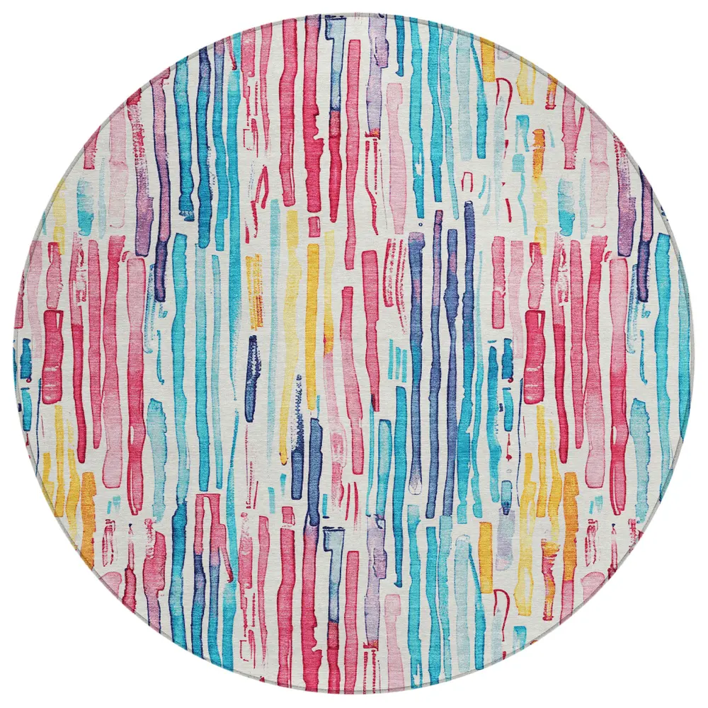 Chantille ACN1684 White 8' x 8' Rug