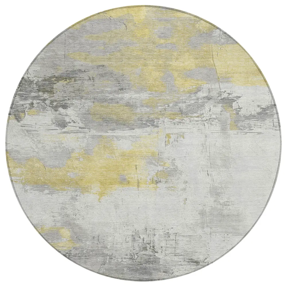 Chantille ACN1685 Gold 8' x 8' Rug