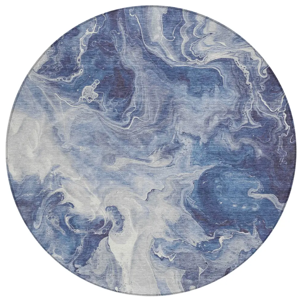 Chantille ACN1687 Blue 8' x 8' Rug