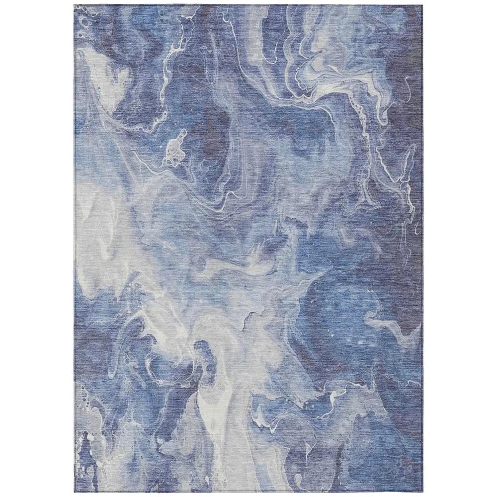 Chantille ACN1687 Navy 5' x 7'6