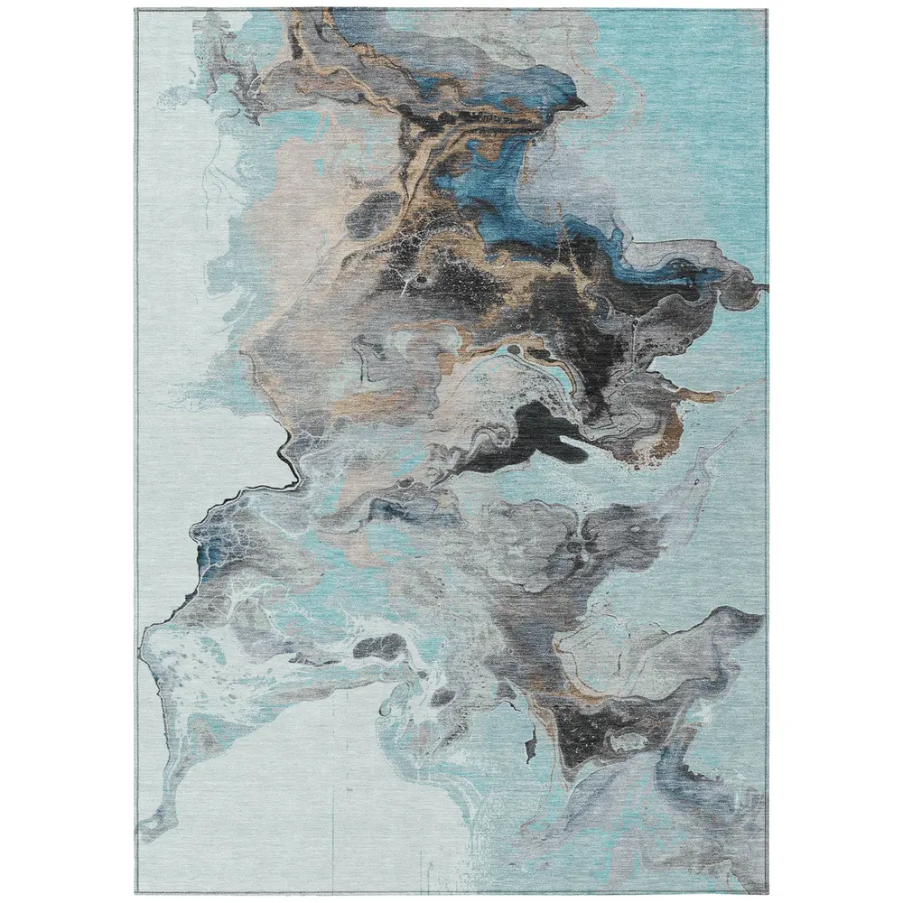 Chantille ACN1688 Teal 10' x 14' Rug