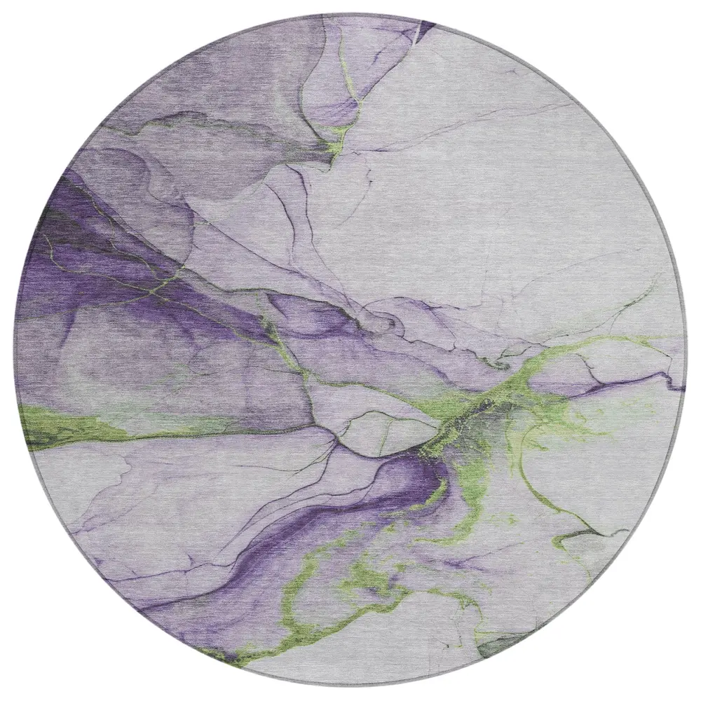 Chantille ACN1690 Purple 8' x 8' Rug