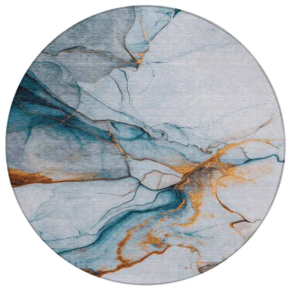 Chantille ACN1690 Sky 8' x 8' Rug