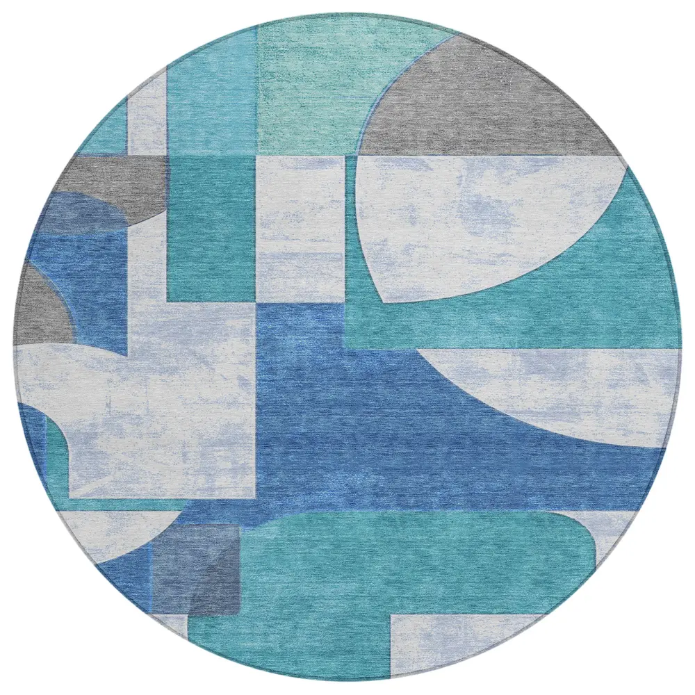 Chantille ACN1692 Teal 8' x 8' Rug