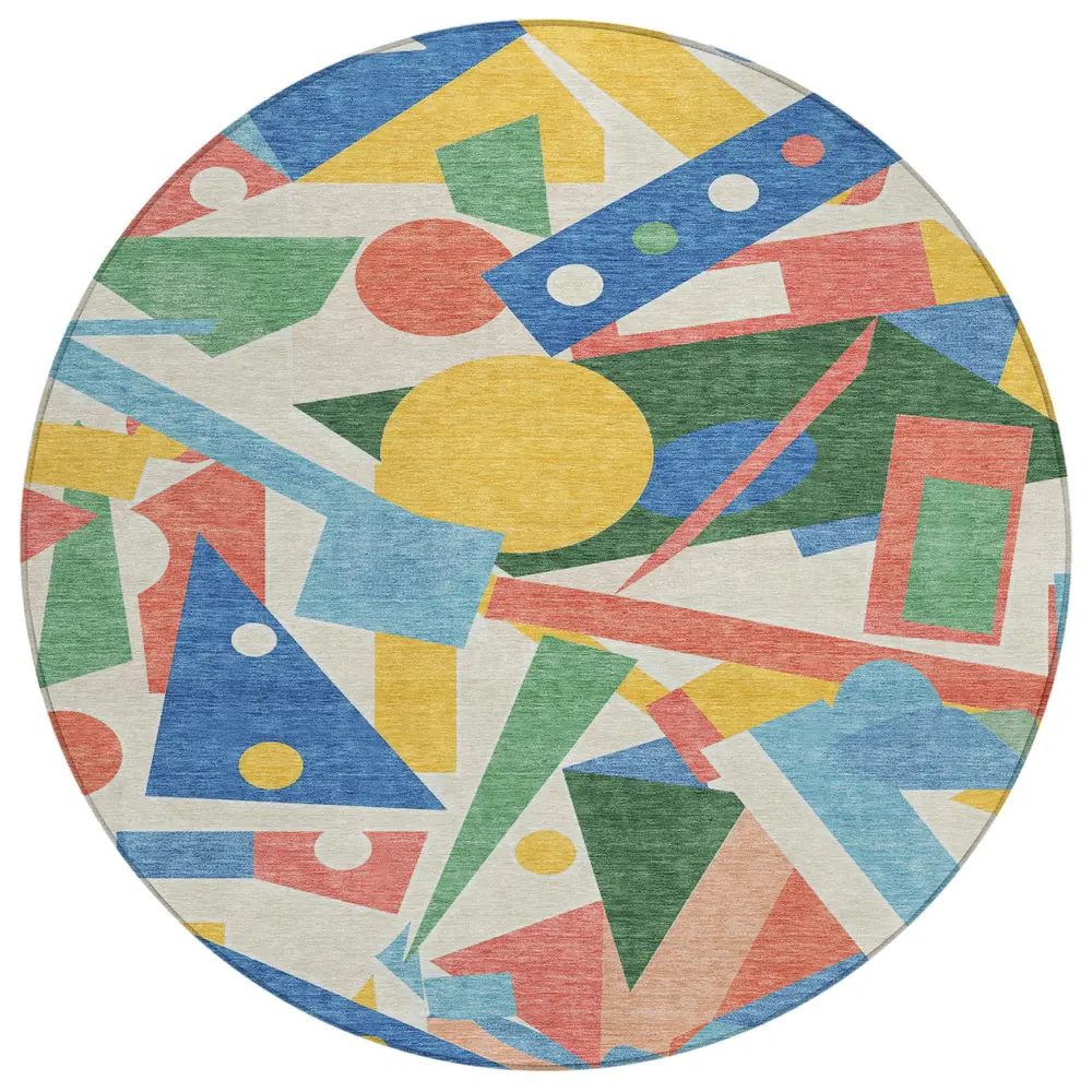 Chantille ACN1693 Blue 8' x 8' Rug