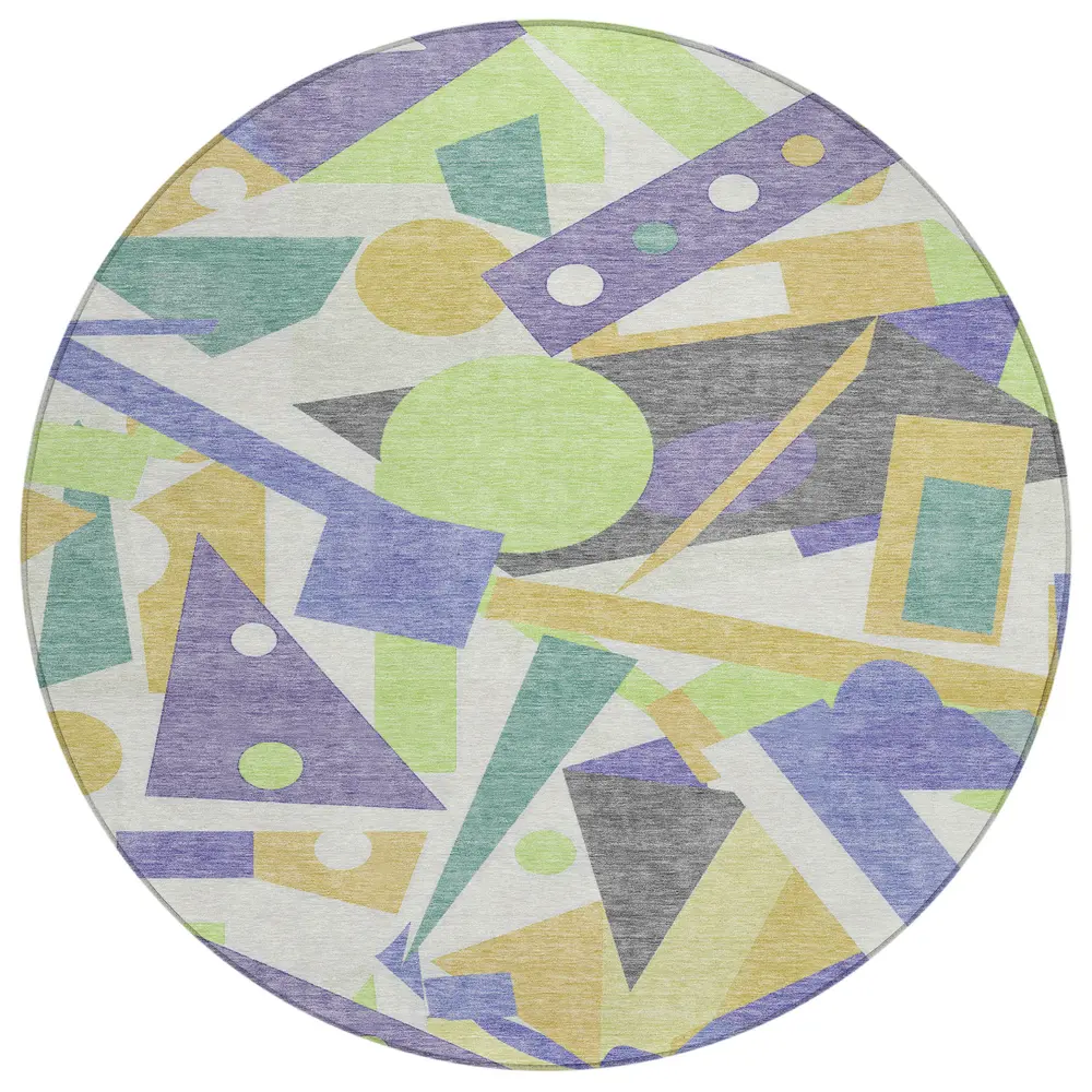 Chantille ACN1693 Lavender 8' x 8' Rug