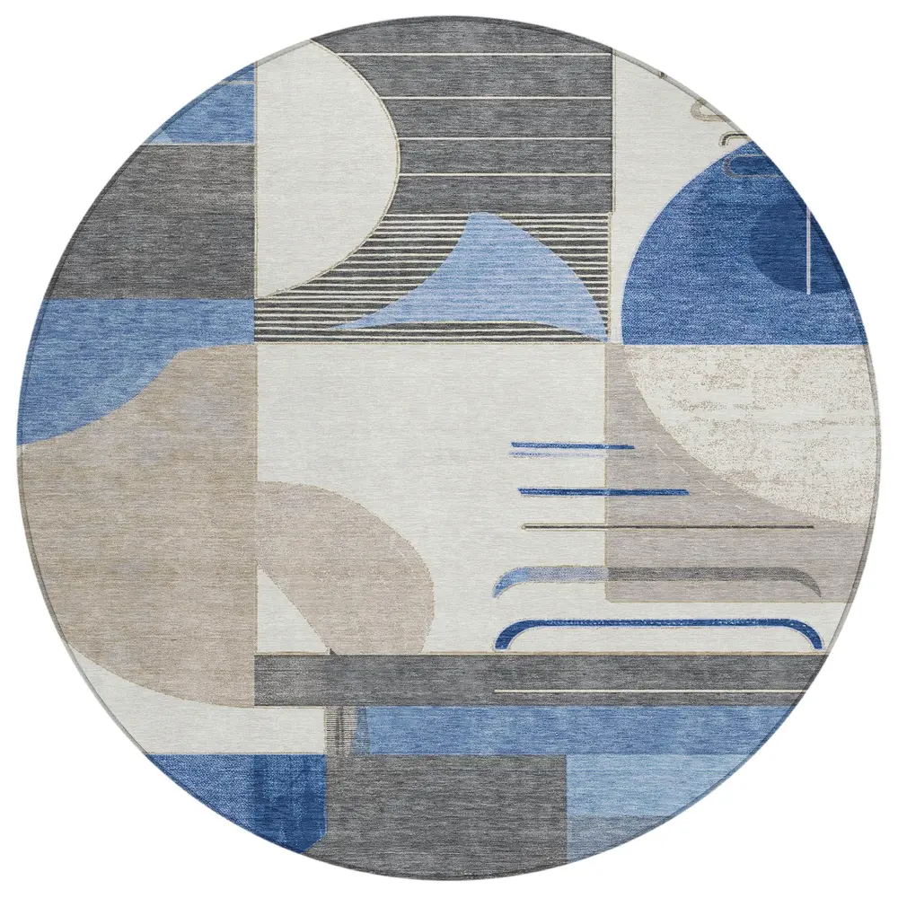 Chantille ACN1694 Blue 8' x 8' Rug