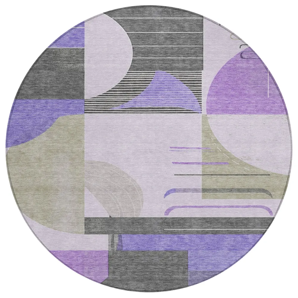 Chantille ACN1694 Lavender 8' x 8' Rug