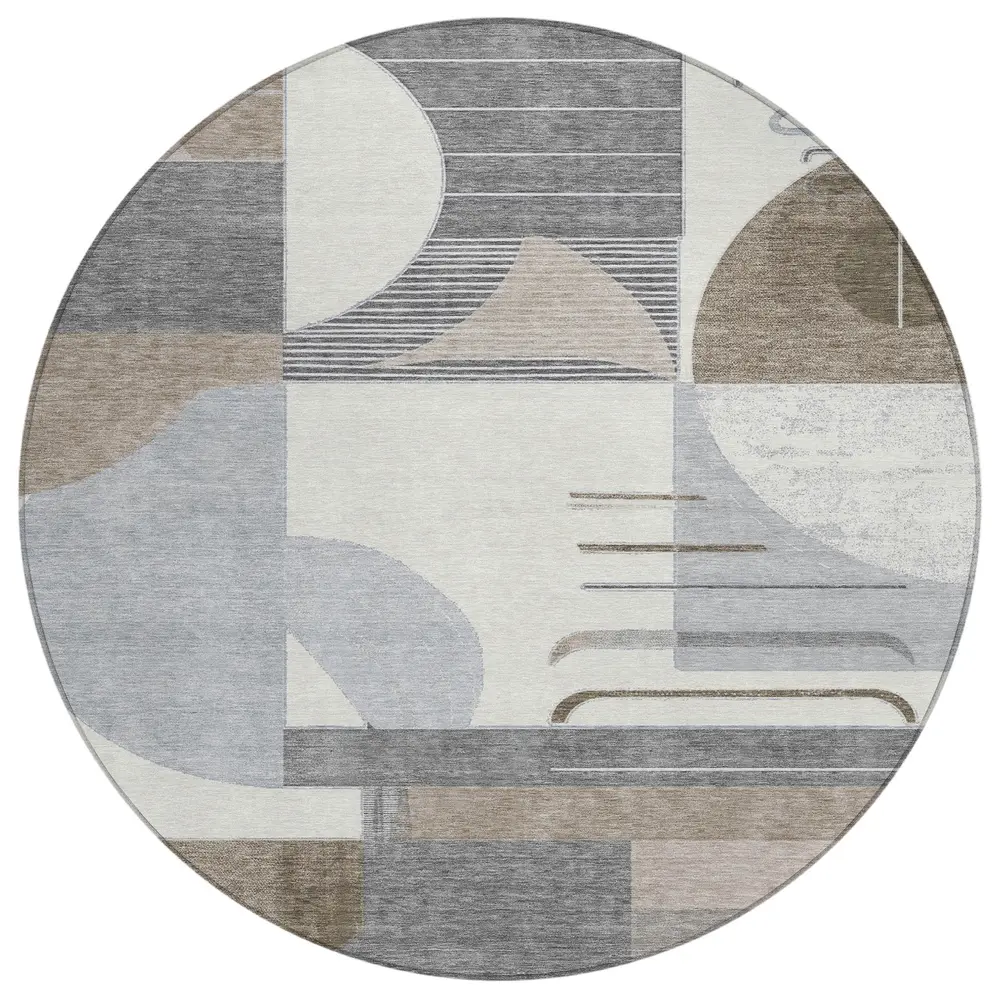 Chantille ACN1694 Taupe 8' x 8' Rug