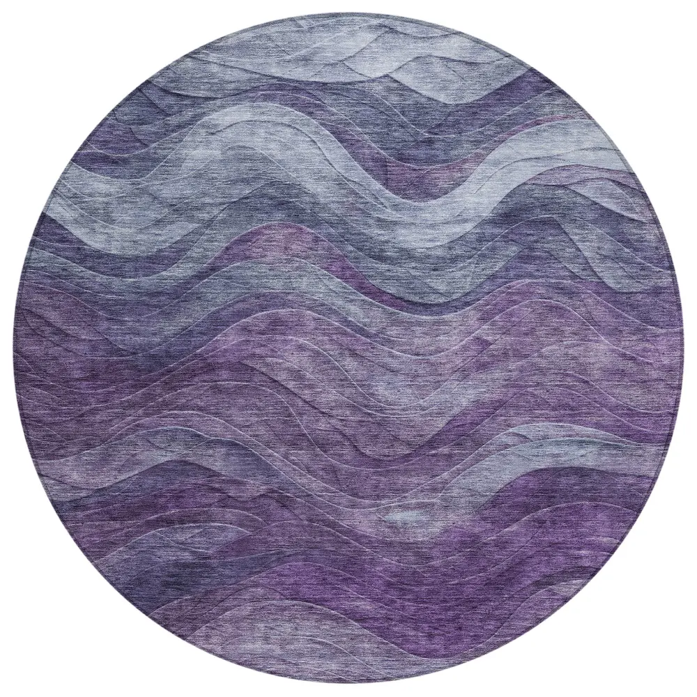 Chantille ACN1700 Purple 8' x 8' Rug