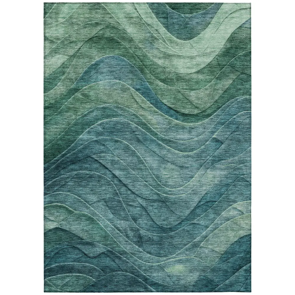 Chantille ACN1700 Teal 5' x 7'6