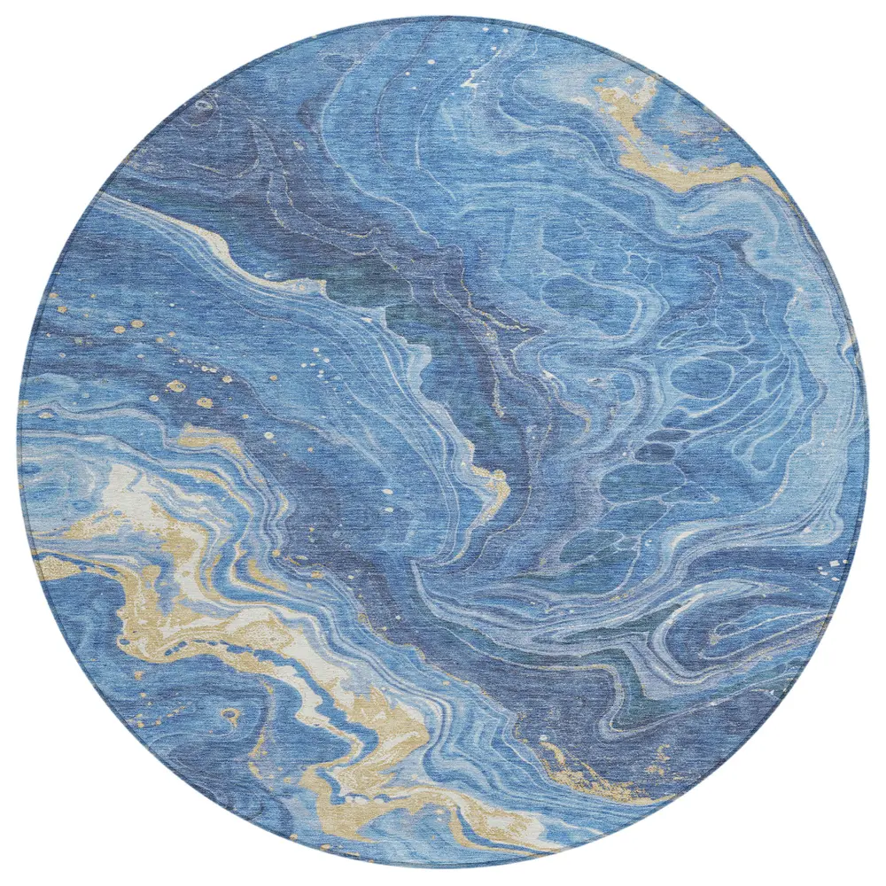 Chantille ACN1701 Blue 8' x 8' Rug