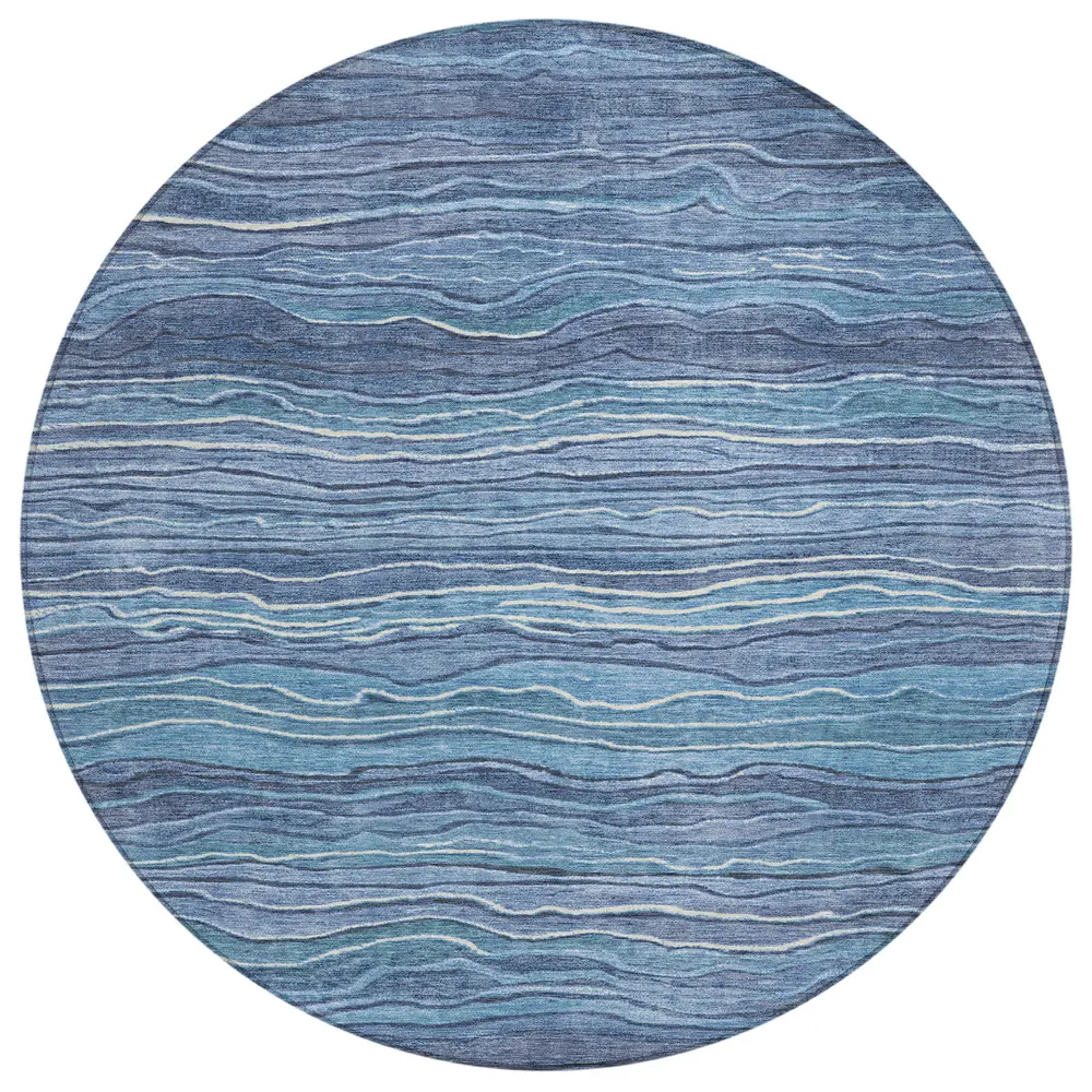 Chantille ACN1704 Blue 8' x 8' Rug