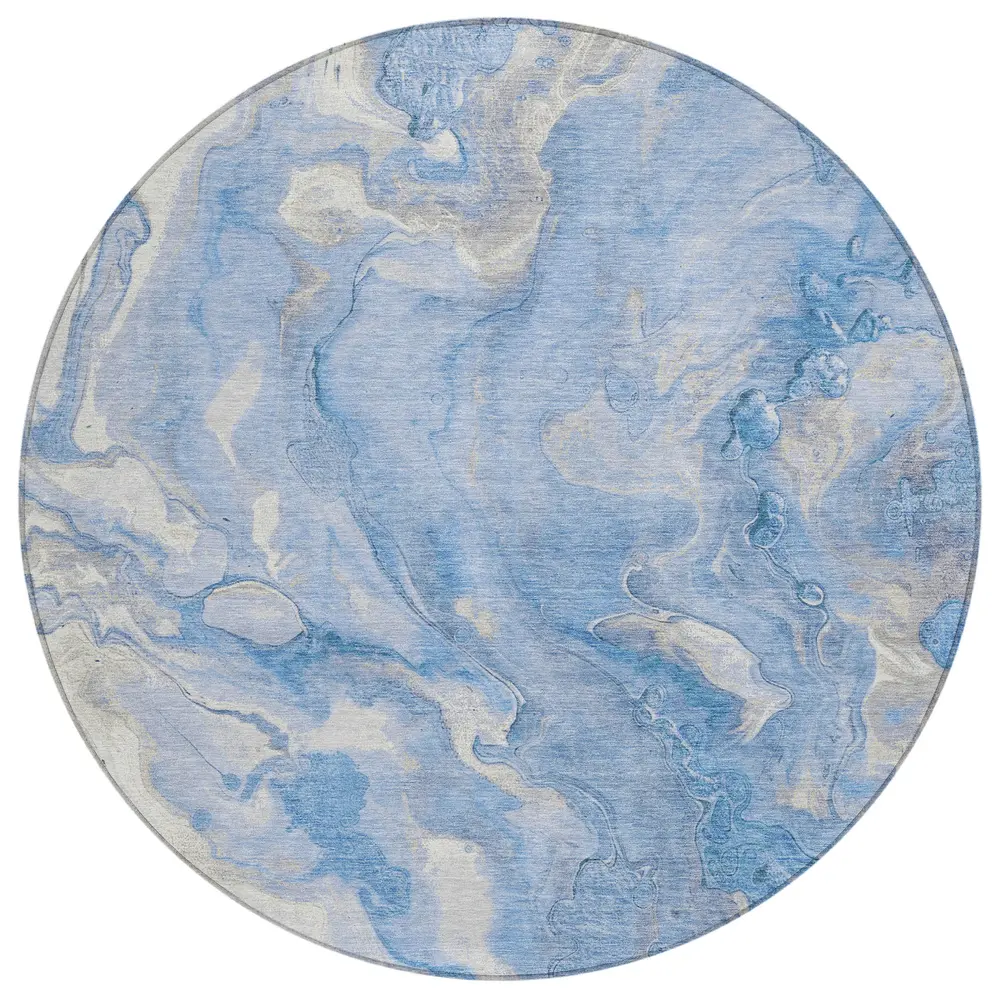 Chantille ACN1707 Blue 8' x 8' Rug