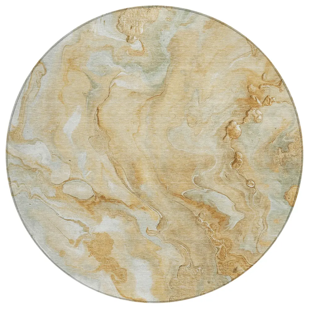 Chantille ACN1707 Gold 8' x 8' Rug