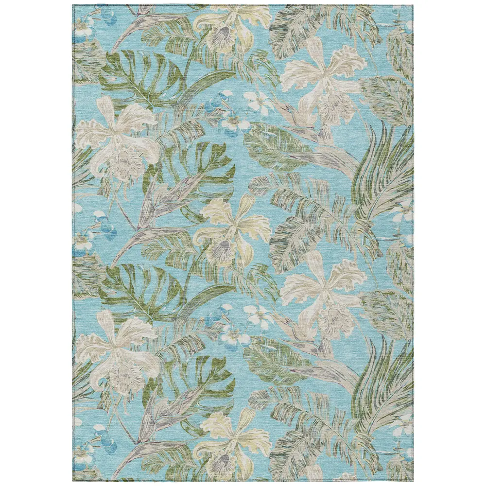 Chantille ACN1708 Teal 3' x 5' Rug