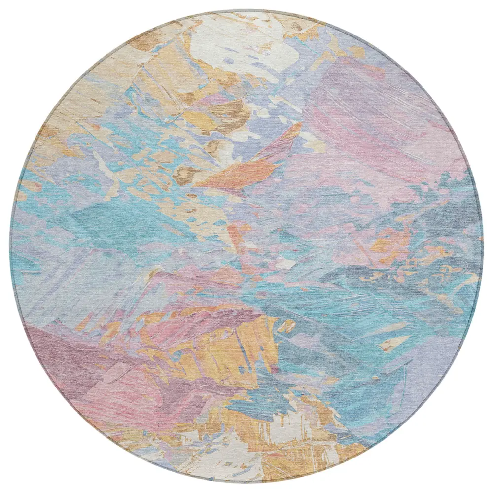 Chantille ACN1713 Teal 8' x 8' Rug