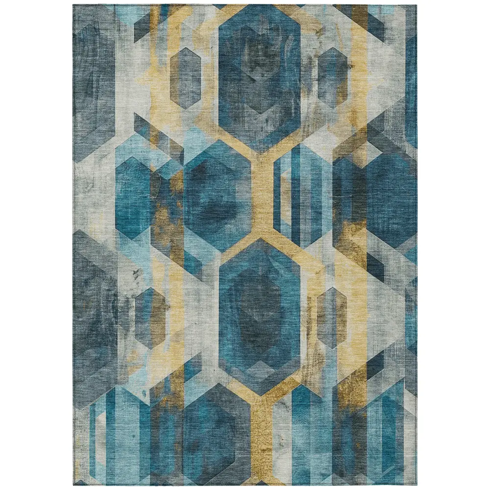 Chantille ACN1722 Teal 9' x 12' Rug