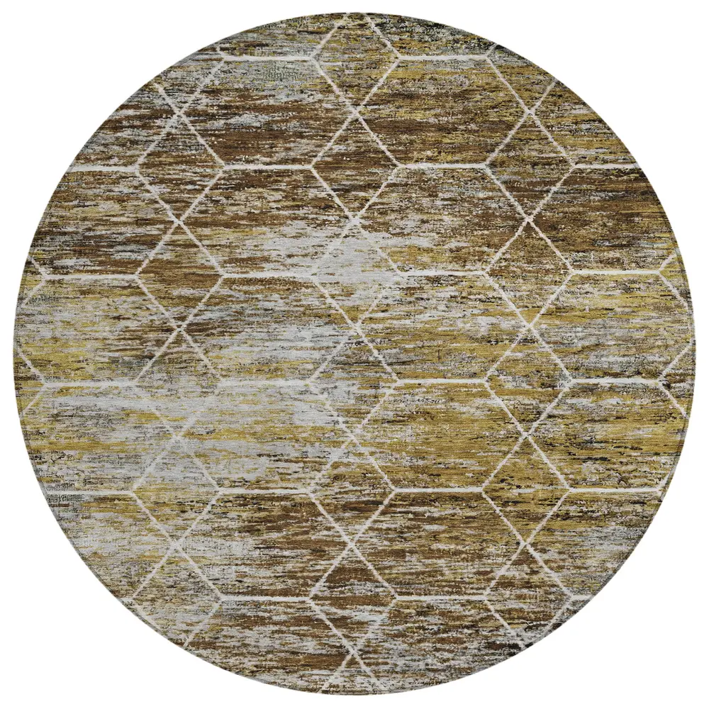 Chantille ACN1724 Brown 8' x 8' Rug