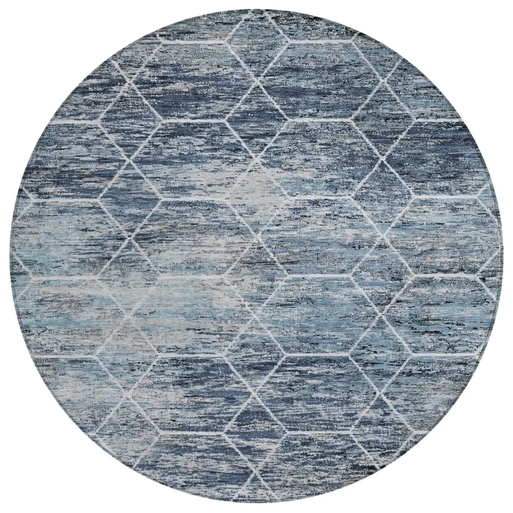 Chantille ACN1724 Blue 8' x 8' Rug