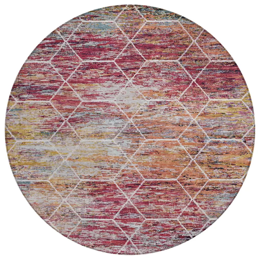 Chantille ACN1724 Pink 8' x 8' Rug