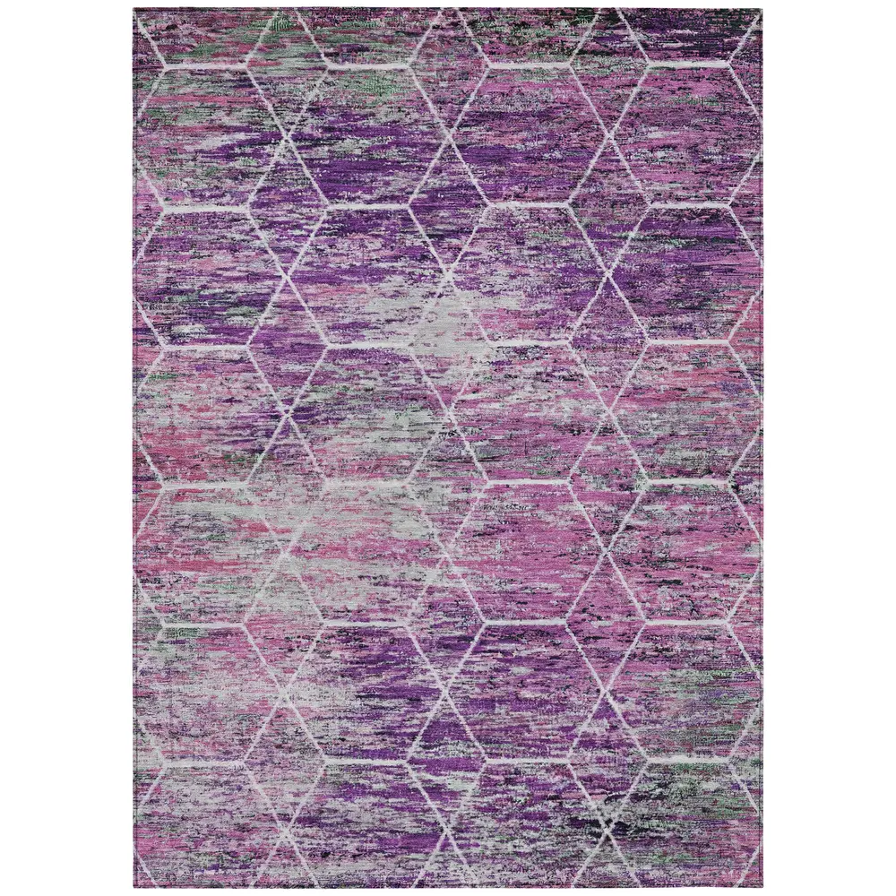 Chantille ACN1724 Purple 3' x 5' Rug