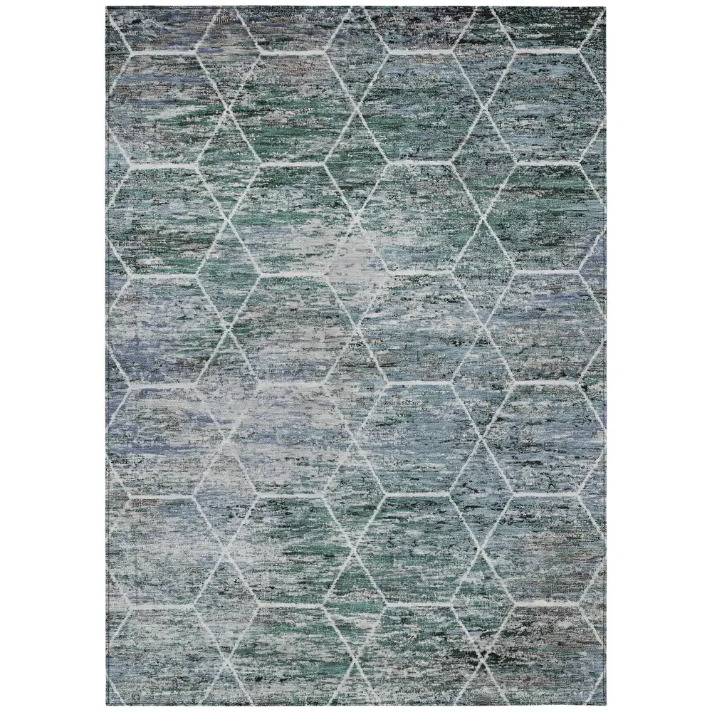 Chantille ACN1724 Teal 9' x 12' Rug