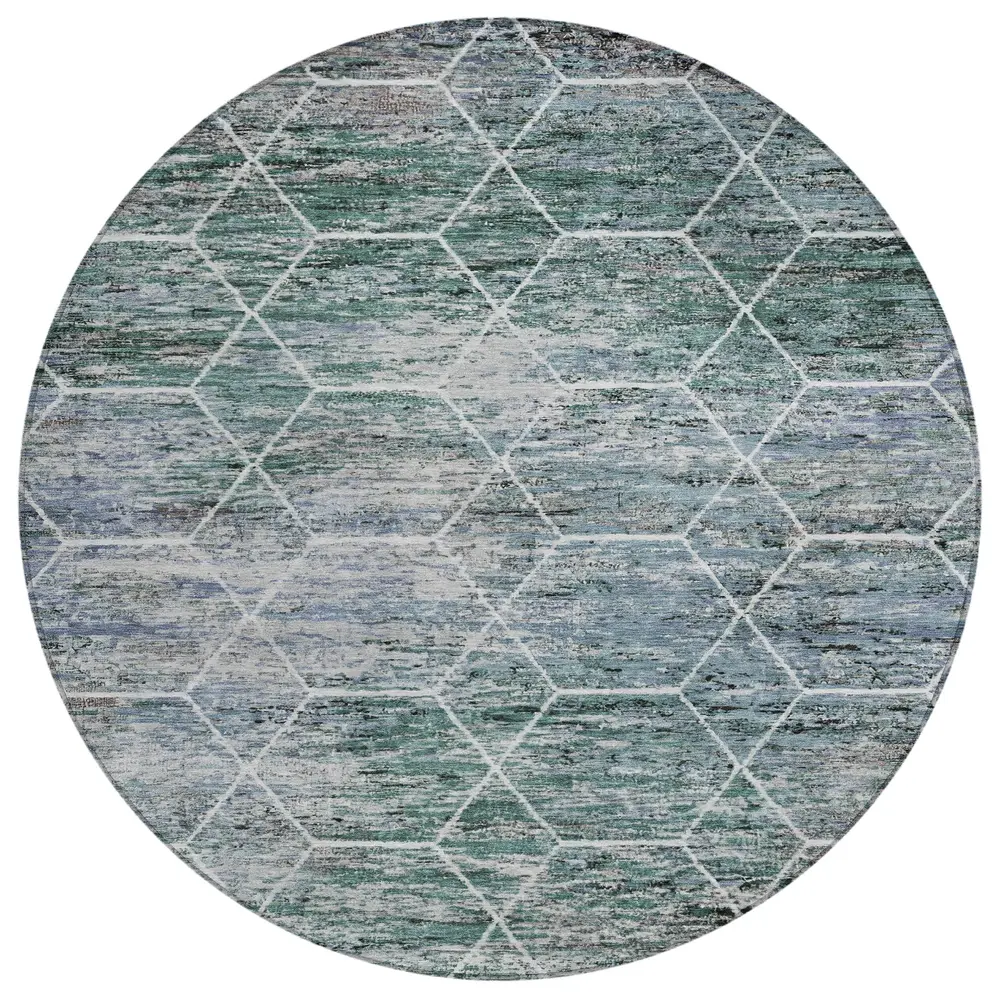 Chantille ACN1724 Teal 8' x 8' Rug
