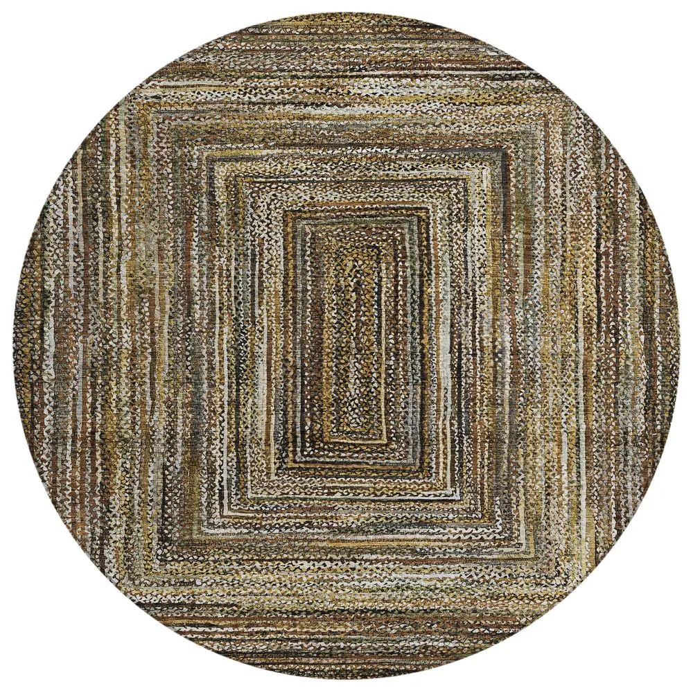 Chantille ACN1725 Brown 8' x 8' Rug