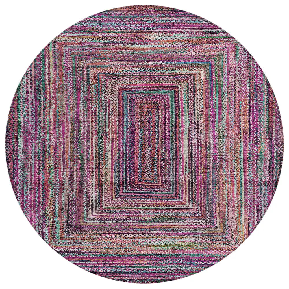 Chantille ACN1725 Pink 8' x 8' Rug