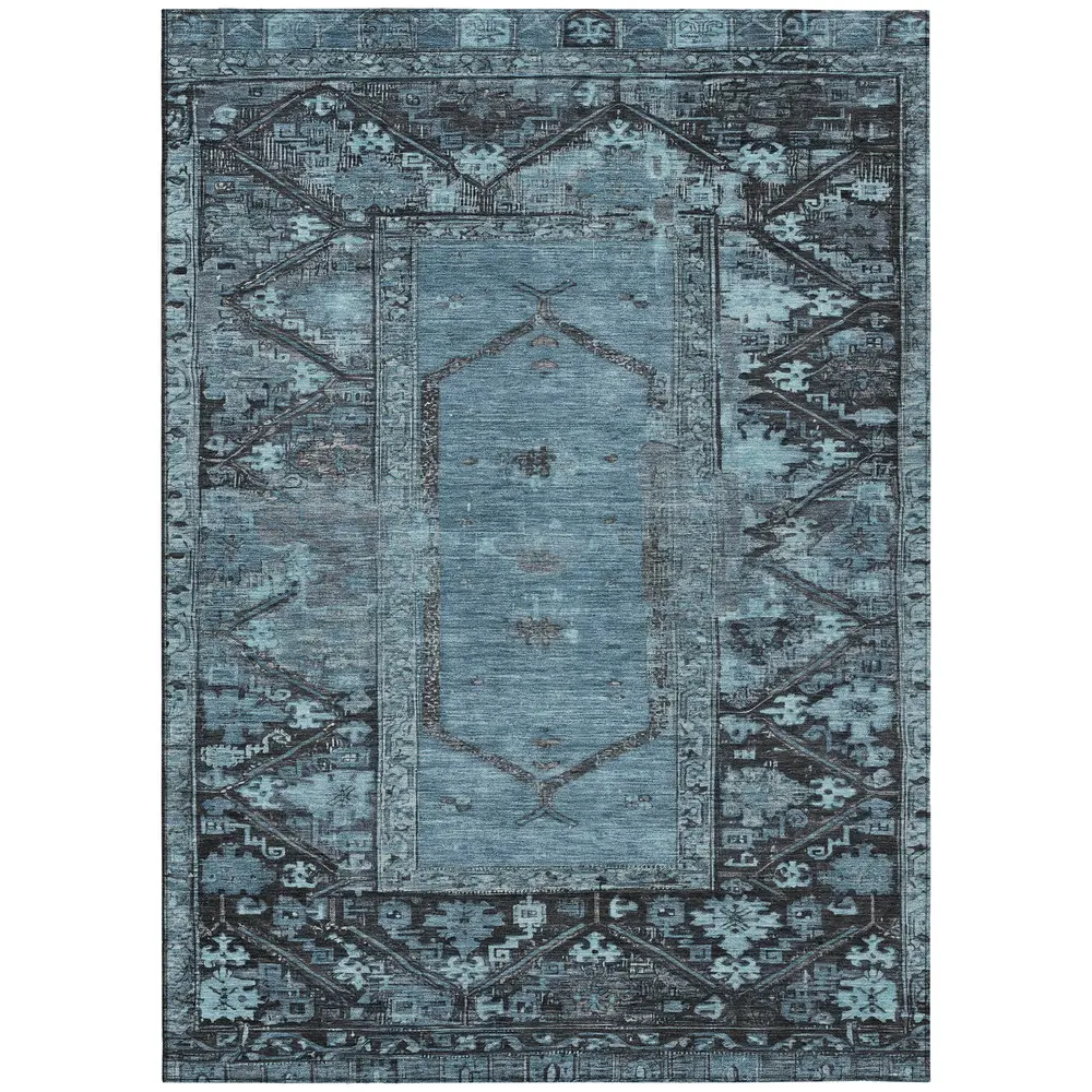Chantille ACN1727 Blue 5' x 7'6