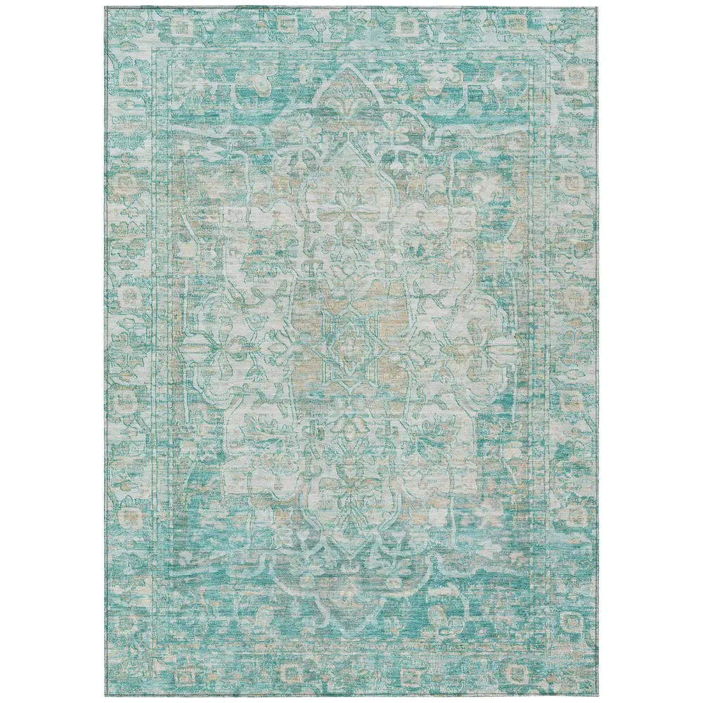Chantille ACN1728 Teal 3' x 5' Rug