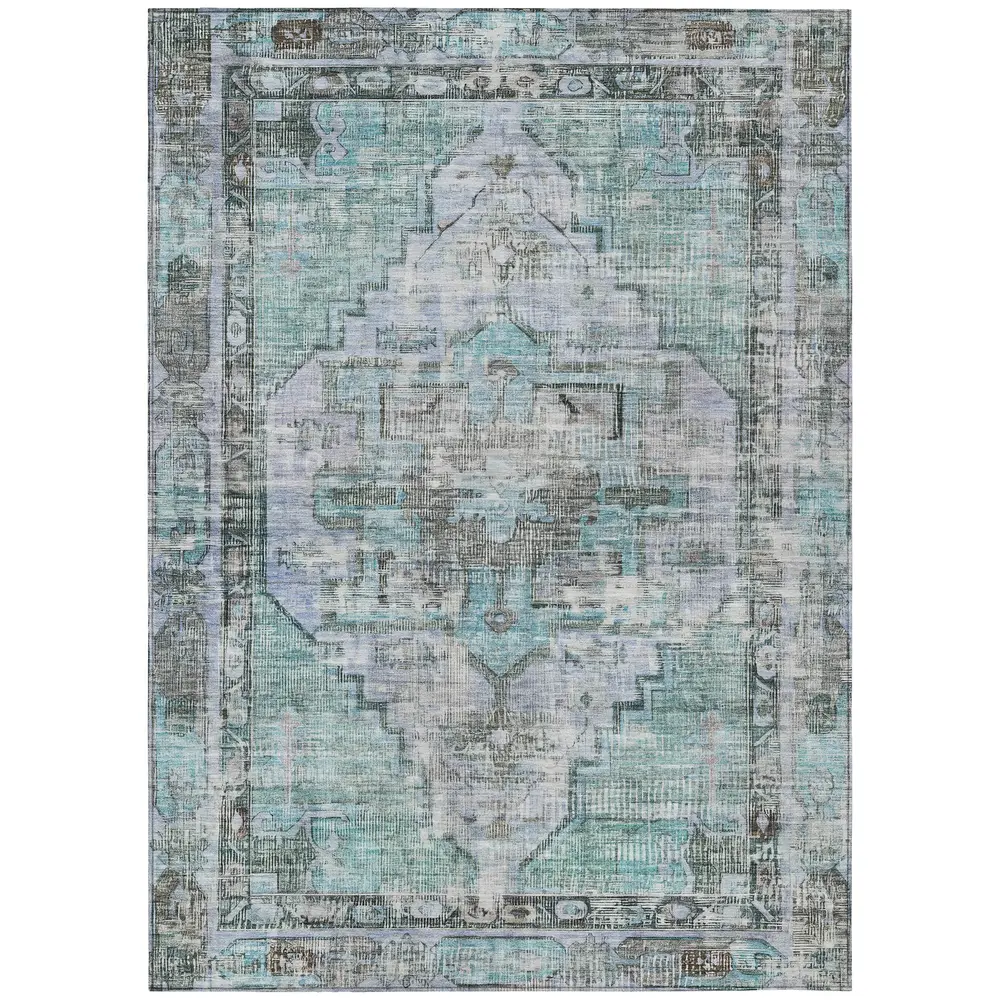 Chantille ACN1729 Teal 3' x 5' Rug