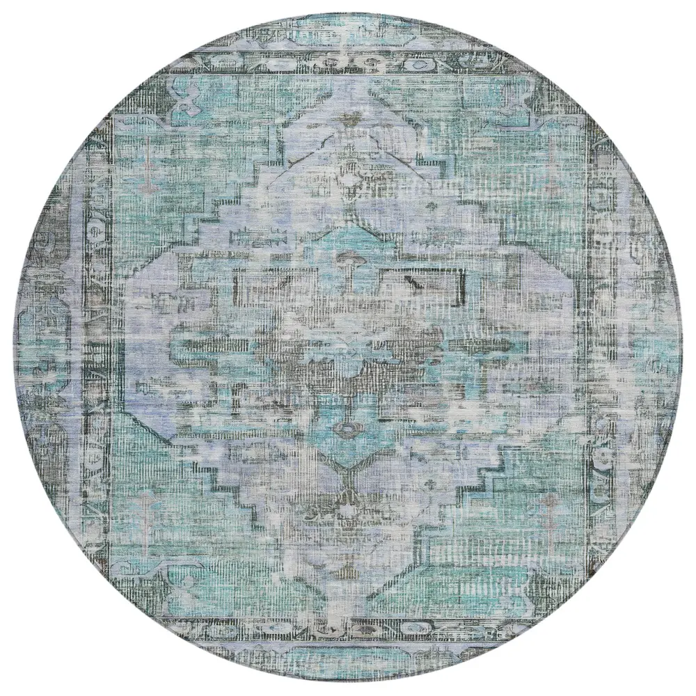 Chantille ACN1729 Teal 8' x 8' Rug