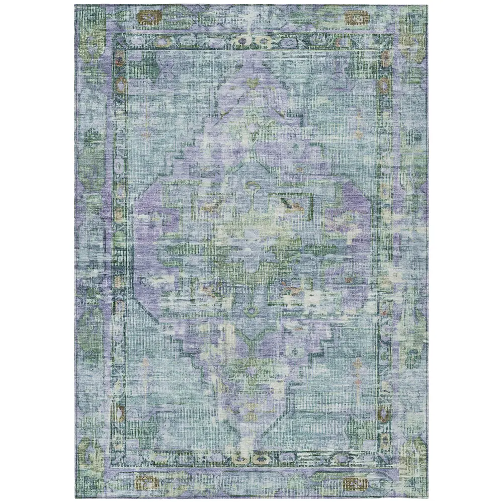 Chantille ACN1730 Teal 10' x 14' Rug