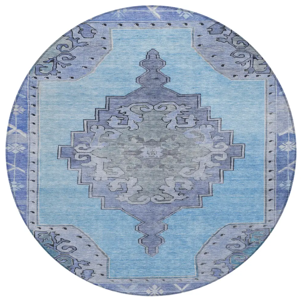 Chantille ACN1731 Blue 8' x 8' Rug