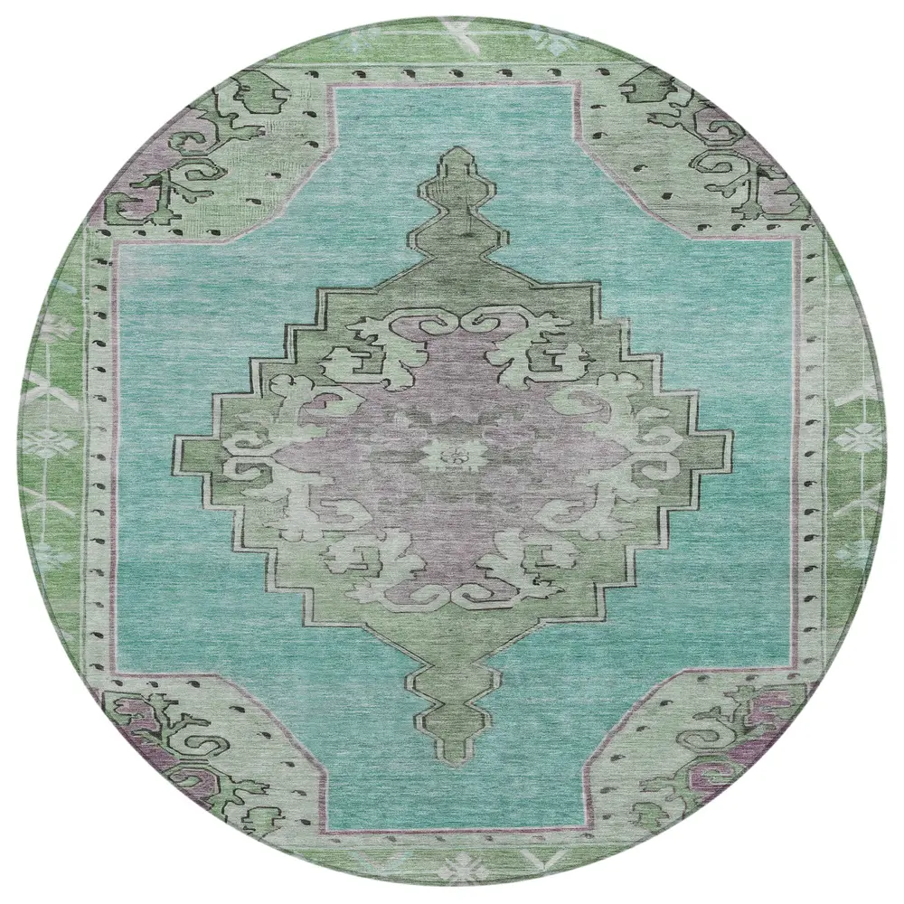 Chantille ACN1731 Teal 8' x 8' Rug