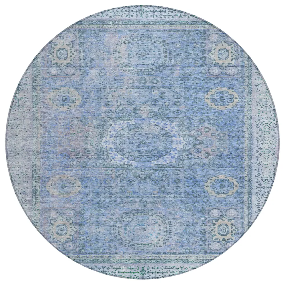 Chantille ACN1740 Blue 8' x 8' Rug