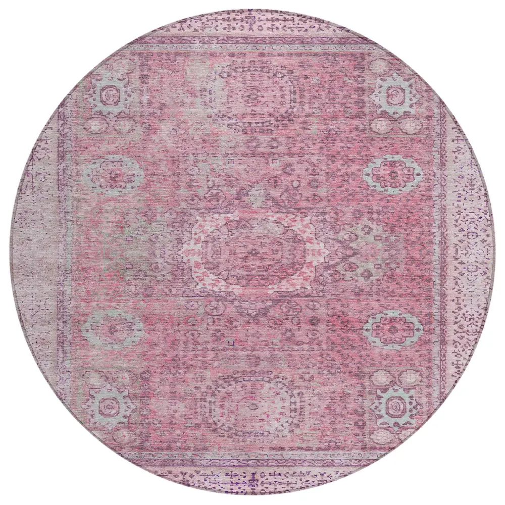 Chantille ACN1740 Pink 8' x 8' Rug