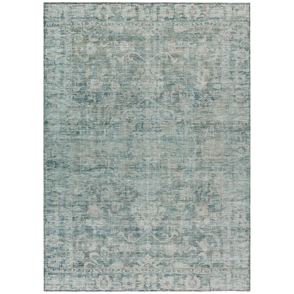 Chantille ACN1744 Teal 5' x 7'6