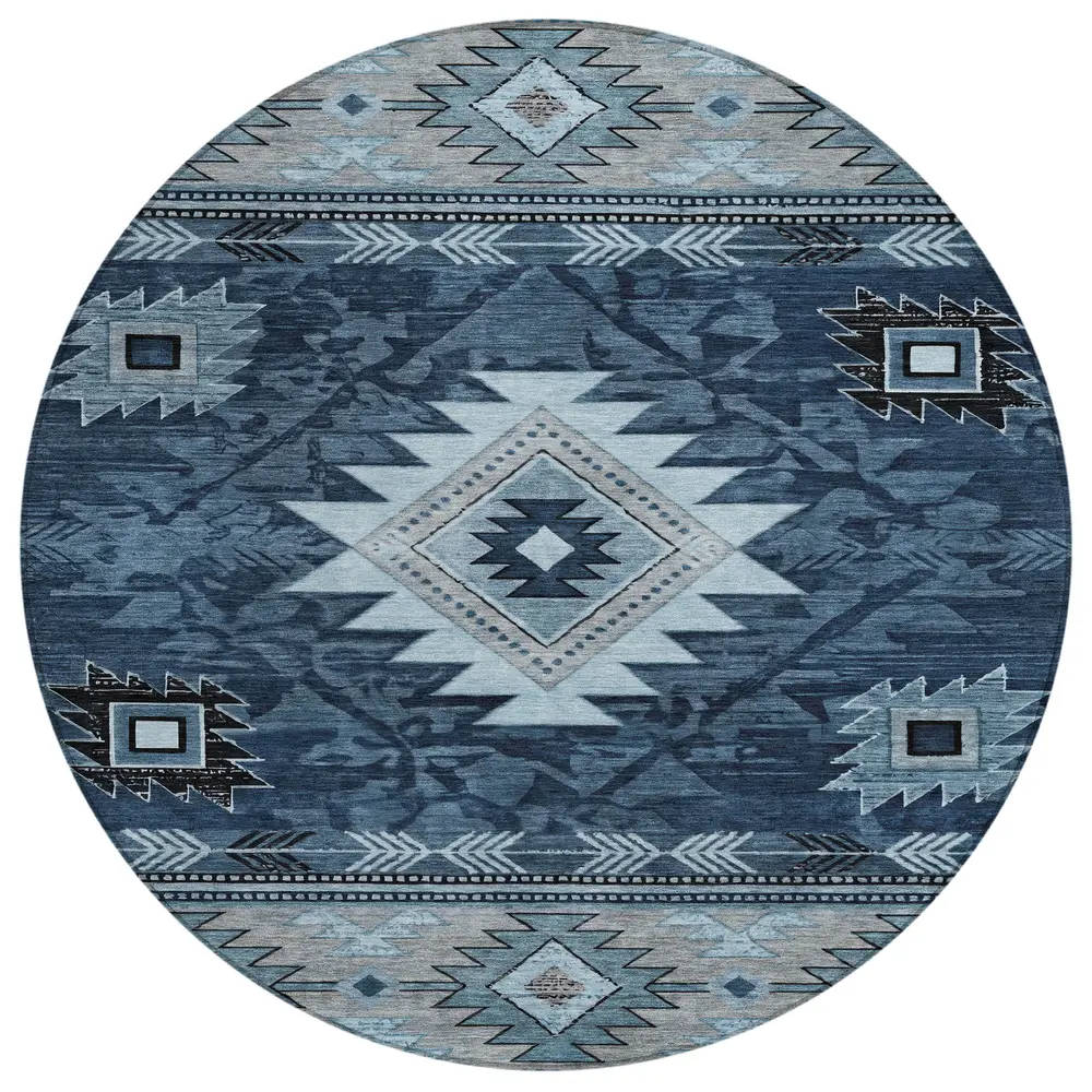 Chantille ACN1754 Blue 8' x 8' Rug