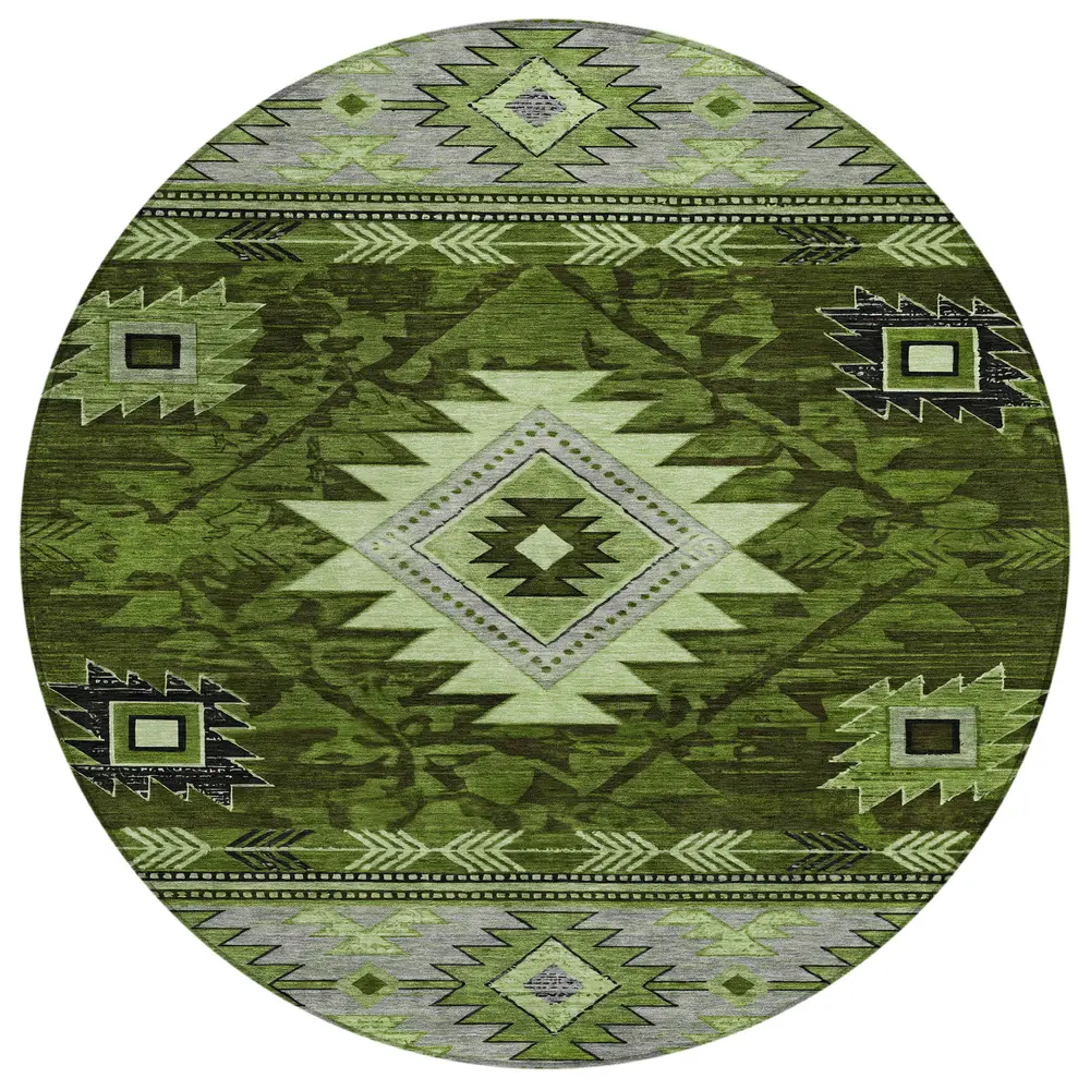 Chantille ACN1754 Olive 8' x 8' Rug