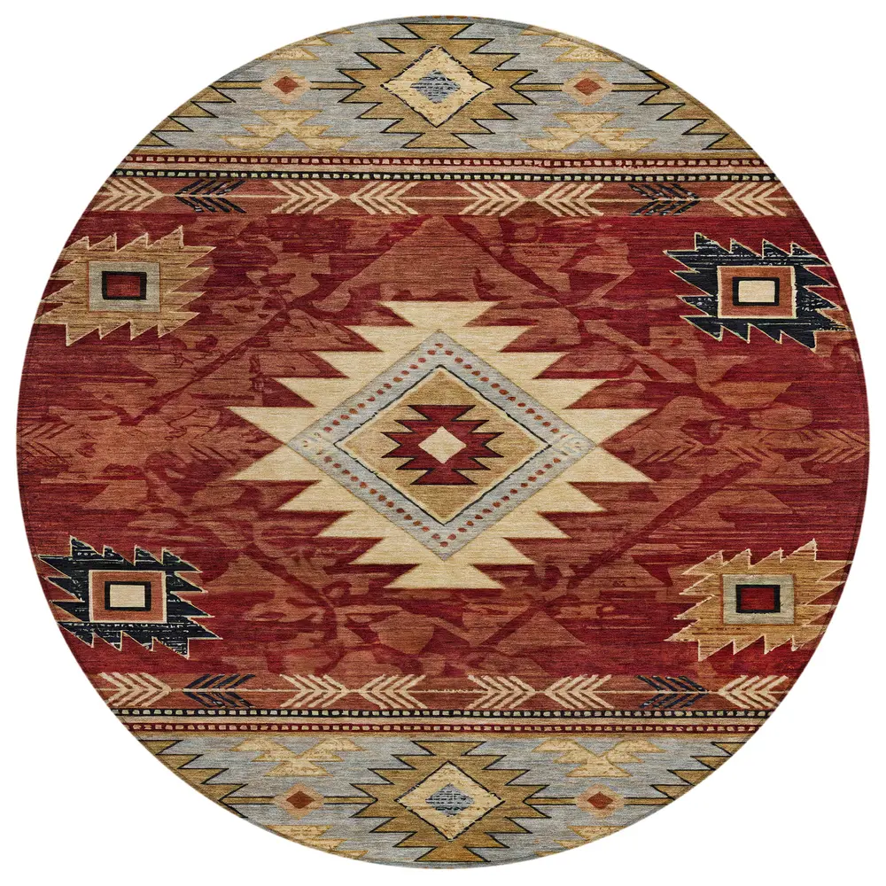 Chantille ACN1754 Paprika 8' x 8' Rug