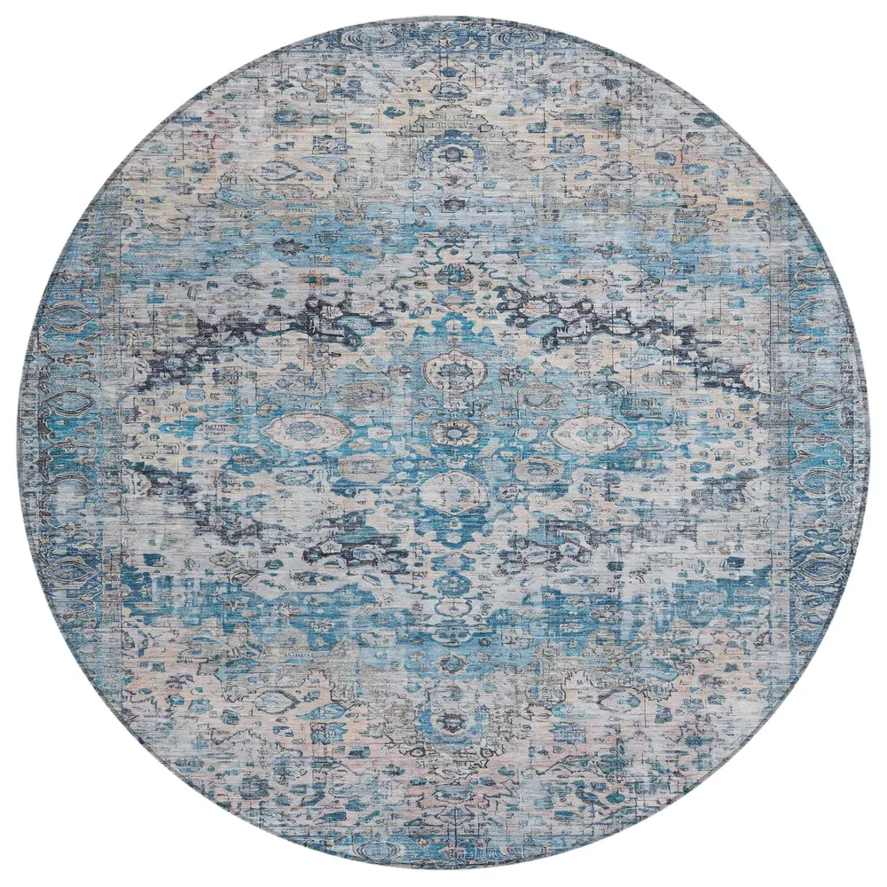 Chantille ACN1755 Blue 8' x 8' Rug