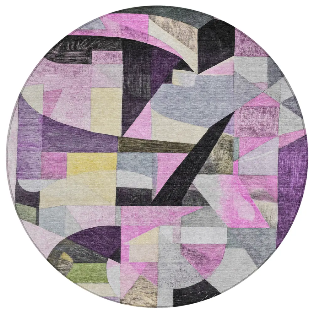 Chantille ACN1757 Purple 8' x 8' Rug