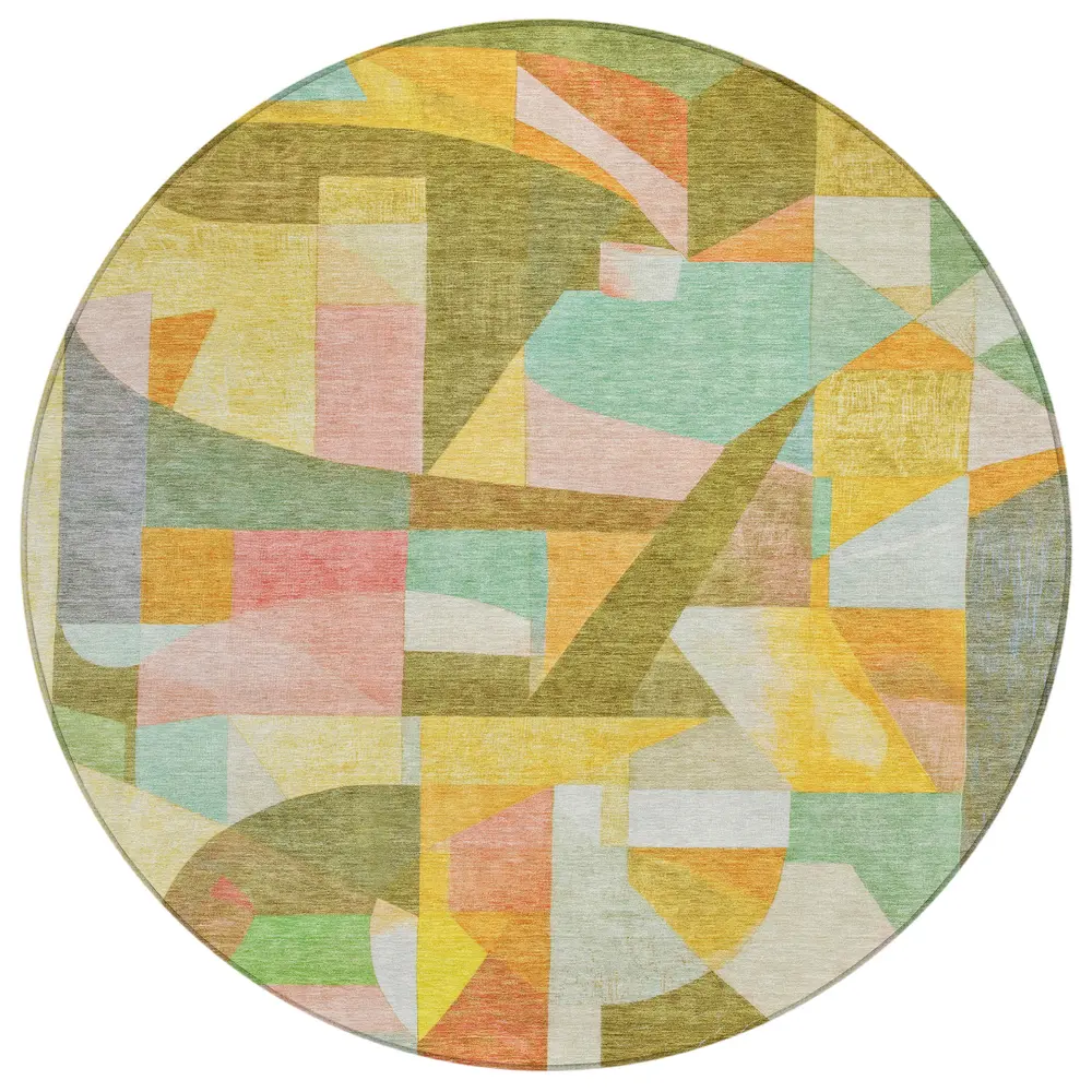 Chantille ACN1757 Wheat 8' x 8' Rug
