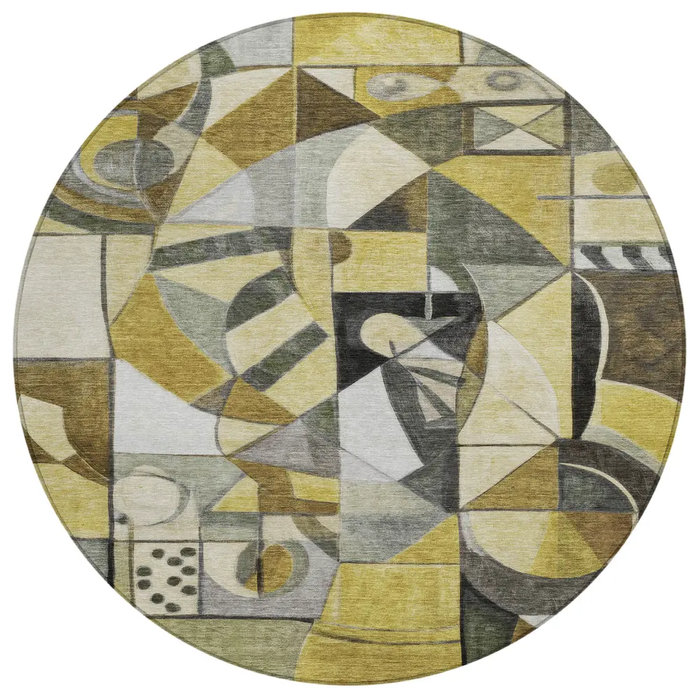 Chantille ACN1758 Brown 8' x 8' Rug